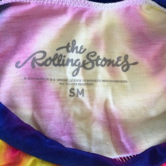 Rolling Stones Tie Dye Band Tank Top S/M - Picture 7 of 7